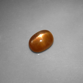 Pedra do Sol Estelar Marrom dourado Natural 1.66ct, Corte Oval, Opaco