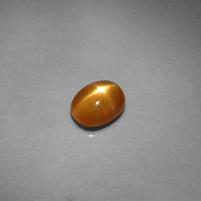 Pedra do sol estrela marrom dourado natural 1,42ct, corte oval, opaco