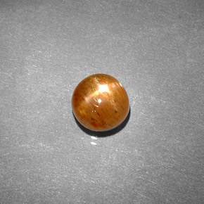 Pedra do Sol Estelar Marrom dourado Natural 1.30ct, Corte Oval, Opaco