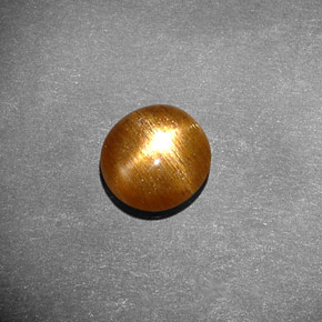 Pedra do sol estrela marrom natural 1,17ct, corte oval, opaco