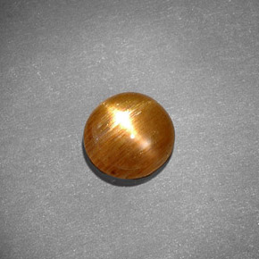 Pedra do sol estrela marrom natural 0,97ct, corte oval, opaco