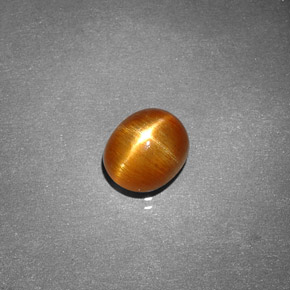 Pedra do sol estrela marrom dourado natural 1,49ct, corte oval, opaco