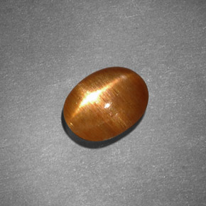 Pedra do sol estrela marrom natural 1,30ct, corte oval, opaco