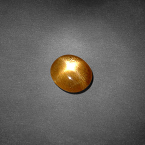 Pedra do Sol Estelar Marrom dourado Natural 0.77ct, Corte Oval, Opaco