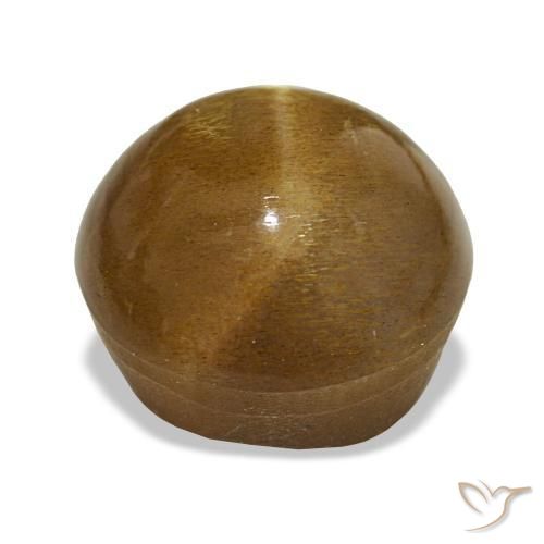 Pedra do sol estrela marrom natural 13,03ct, corte oval, opaco