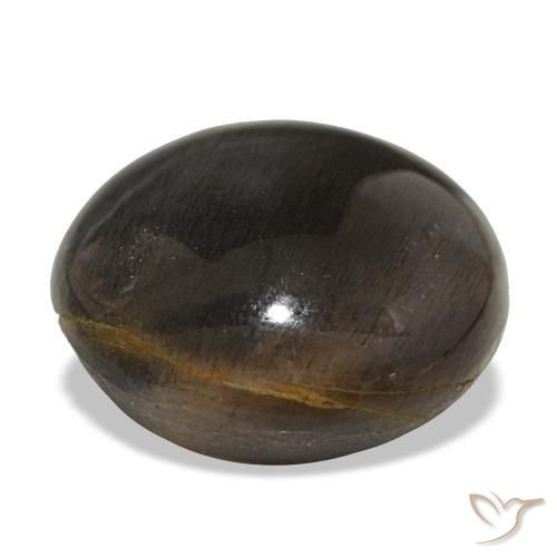 Pedra do Sol Estelar Medium Light-Brown Natural 18.38ct, Corte Redondo, Opaco