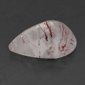 Quartzo morango rosa natural 5,70ct, transparente, transparente/translúcido
