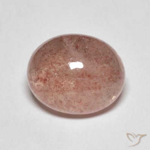 4.84ct Natural Toranja Rosa Quartzo Morango, oval, Translúcido