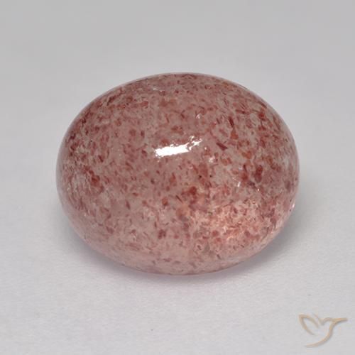 5.29ct Natural rosa rosa Quartzo Morango, oval, Translúcido