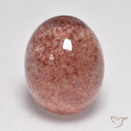 5.97ct Natural Rosa brilhante Quartzo Morango, oval, Translúcido