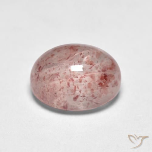 Quartzo Morango Luz rosa Natural 1.82ct, oval, Transparente