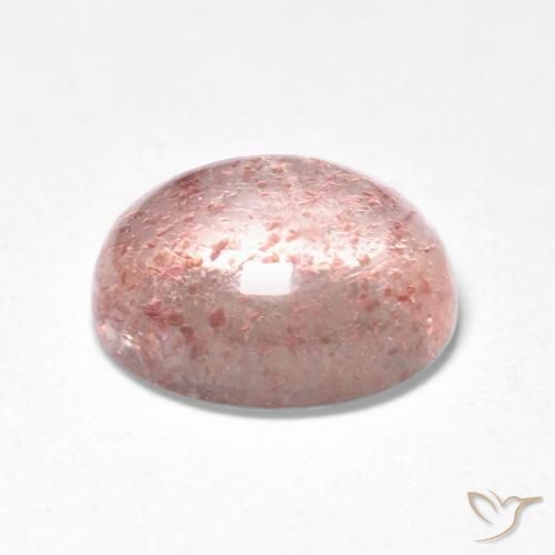 Quartzo Morango Luz rosa Natural 1.51ct, oval, Transparente