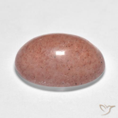 Quartzo Morango joaninha vermelha Natural 7.32ct, oval, Translúcido