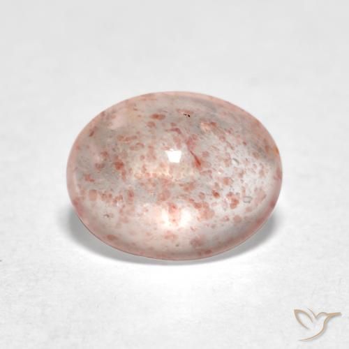 Quartzo Morango Luz rosa Natural 0.92ct, oval, Transparente