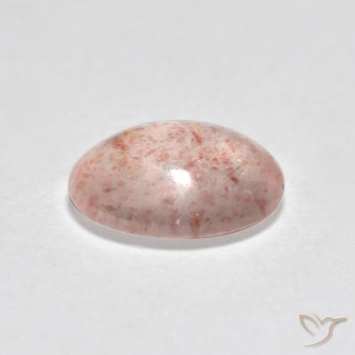 Quartzo Morango Luz rosa Natural 0.92ct, oval, Transparente