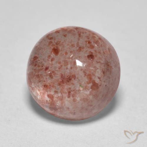 Quartzo Morango Rosa Médio Claro Natural 1.80ct, Redondo, Translúcido