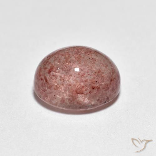 Quartzo Morango Luz rosa Natural 2.69ct, oval, Transparente