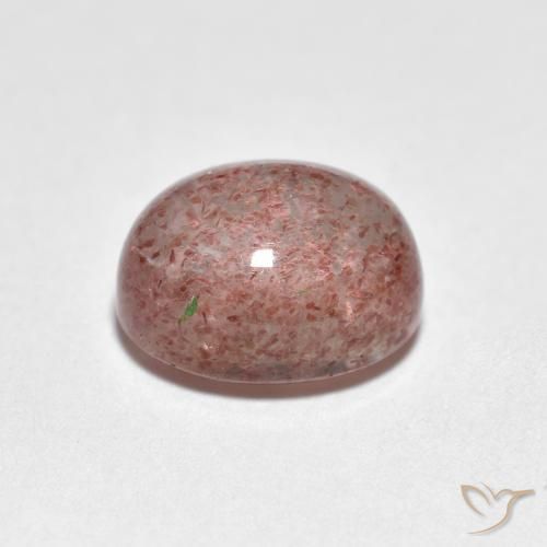 Quartzo Morango Luz rosa Natural 2.73ct, oval, Transparente