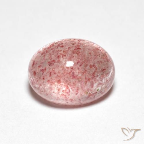 Quartzo Morango Rosa Claro Rosa Natural 2.35ct, oval, Transparente