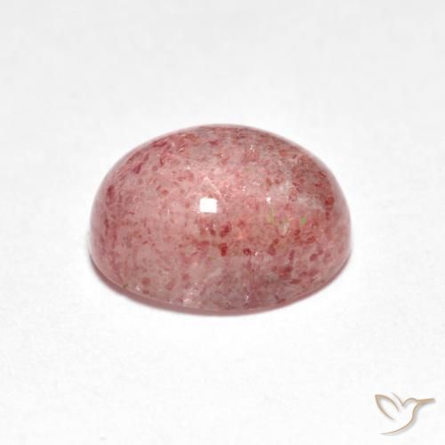 Quartzo Morango Rosa Claro Rosa Natural 2.35ct, oval, Transparente