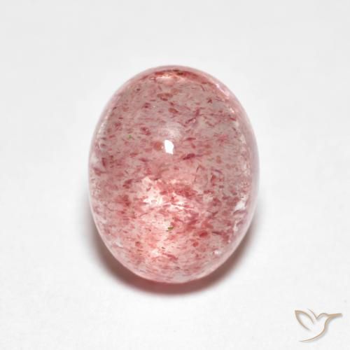 2.74ct Natural Rosa Claro Rosa Quartzo Morango, oval, Transparente