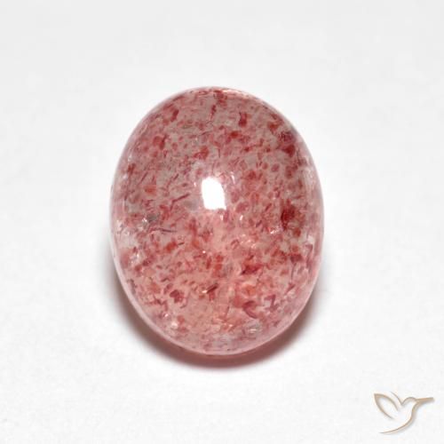 2.84ct Natural Rosa Claro Rosa Quartzo Morango, oval, Transparente