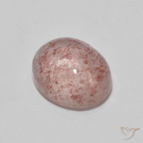 2.70ct Natural rosa rosa Quartzo Morango, oval, Transparente