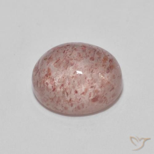 Quartzo Morango rosa rosa Natural 2.70ct, oval, Transparente
