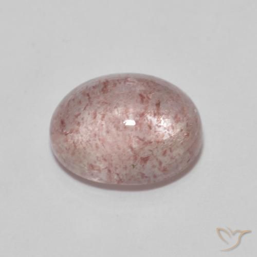 Quartzo Morango rosa rosa Natural 2.39ct, oval, Transparente