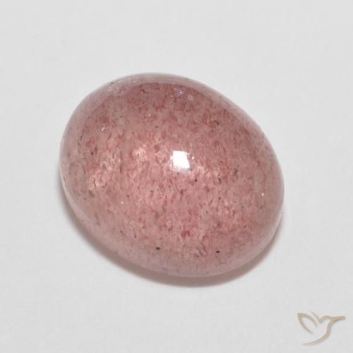 2.77ct Natural rosa rosa Quartzo Morango, oval, Transparente