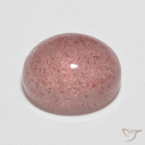 Quartzo Morango rosa rosa Natural 2.77ct, oval, Transparente