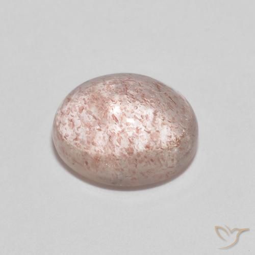 Quartzo Morango Luz rosa Natural 2.50ct, oval, Transparente