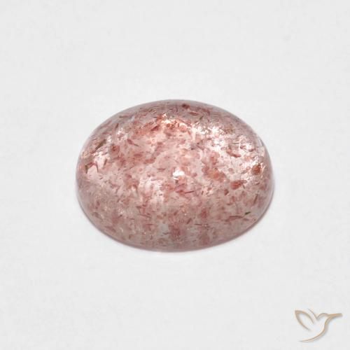 Quartzo Morango Luz rosa Natural 2.09ct, oval, Transparente