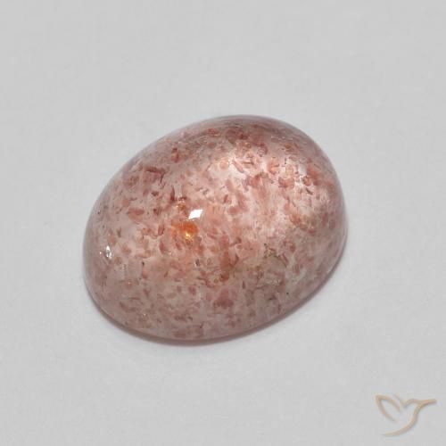 2.37ct Natural rosa médio Quartzo Morango, oval, Transparente