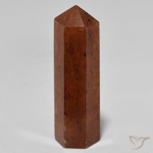Quartzo Morango Vermelho Natural 30.88ct, Chique, Opaco