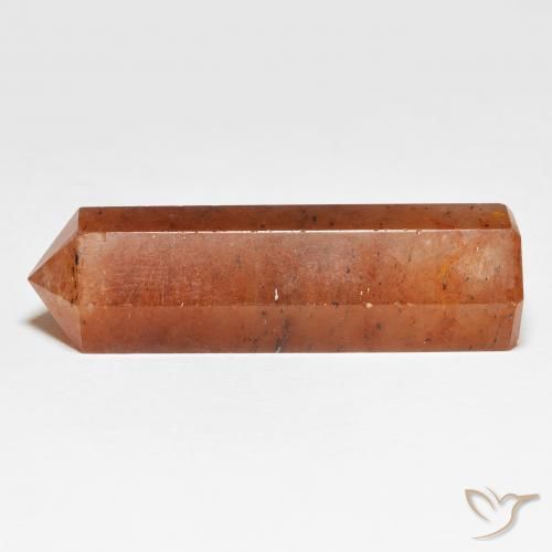 43.12ct Natural laranja avermelhado Quartzo Morango, Chique, Opaco