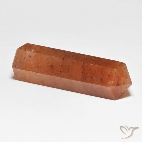Quartzo Morango laranja avermelhado Natural 43.12ct, Chique, Opaco