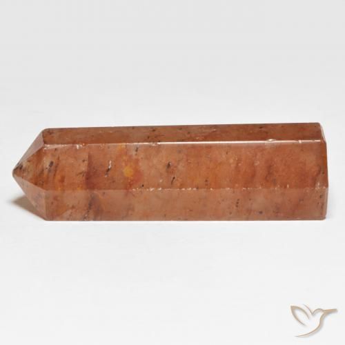 Quartzo Morango Laranja Médio Natural 42.03ct, Chique, Opaco