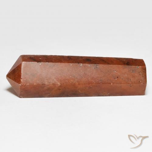 Quartzo Morango laranja avermelhado Natural 34.09ct, Chique, Opaco