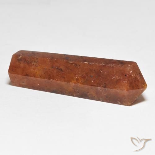 Quartzo Morango laranja avermelhado Natural 34.09ct, Chique, Opaco