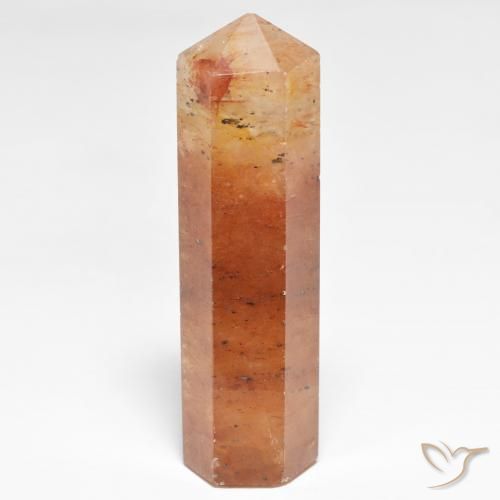 Quartzo Morango laranja quente Natural 39.31ct, Chique, Opaco