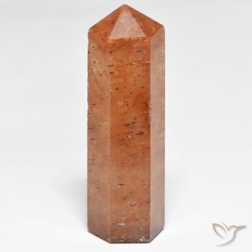 37.31ct Natural Laranja Médio Quartzo Morango, Chique, Opaco