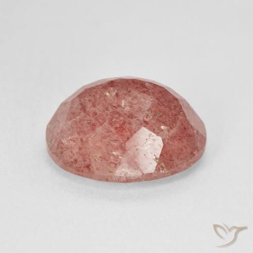 Quartzo Morango Pêssego Rosa Rosa Natural 5.01ct, oval, Translúcido