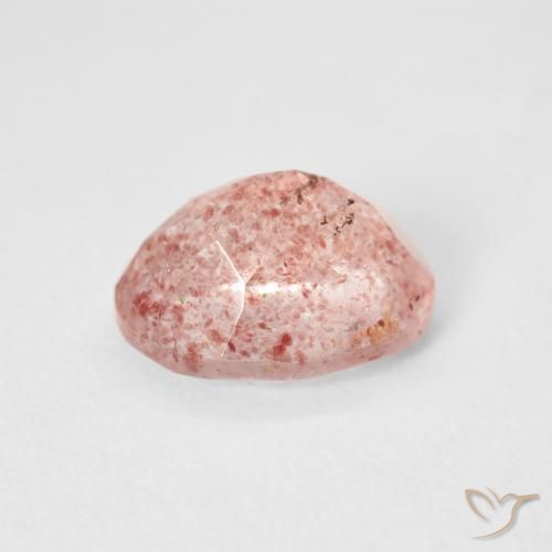 Quartzo Morango Luz rosa Natural 2.71ct, oval, Transparente