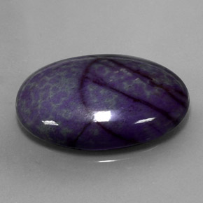 Sugilita multicolorido natural 22,11ct, corte oval, opaco