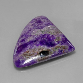 Sugilita multicolorido natural 40,80ct, forma extravagante, opaco