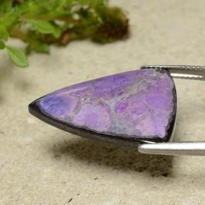 Sugilita Violeta médio Natural 14.82ct, Trilhão, Opaco