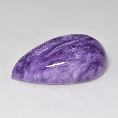 sugilita Roxo claro Violeta Natural 11.47ct, Formato de pêra, Opaco