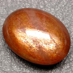 Pedra do sol marrom natural 49,49ct, corte oval, opaco