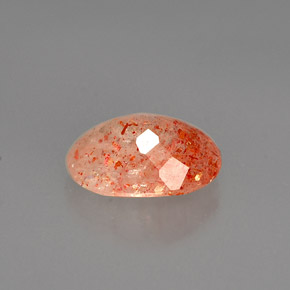 Pedra do sol laranja natural 1,75ct, transparente, transparente/translúcido